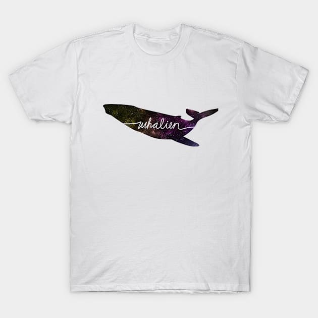 Whalien T-Shirt by Moonchildart